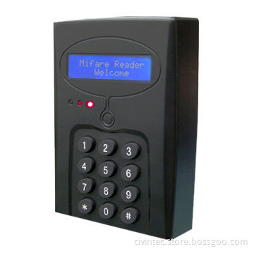 13.56MHz Time Attendance Access Control with LCD, Backlight Keypad, Offers Multilingual Software
